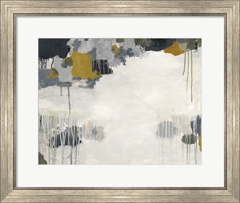 Framed Forest Reflection Print