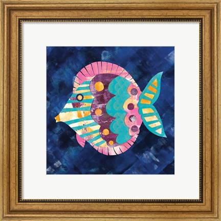 Framed Boho Reef IV Print