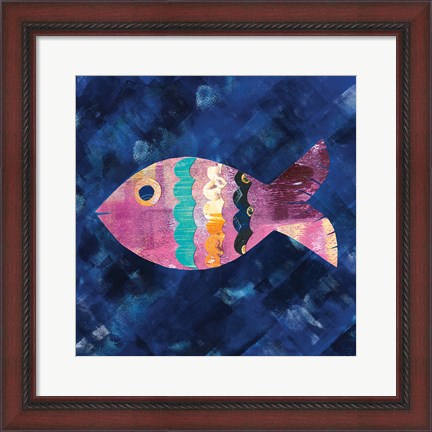 Framed Boho Reef III Print