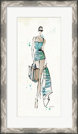 Framed Beach Divas II Print