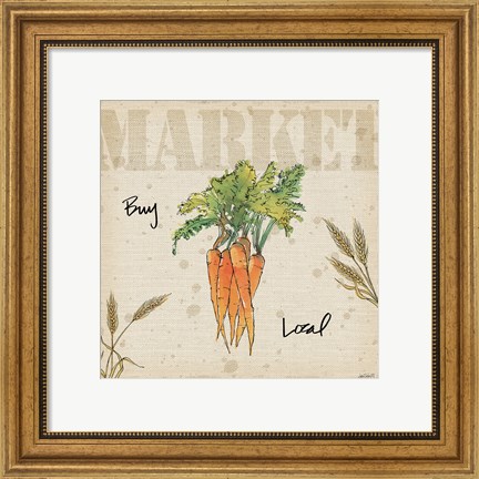 Framed Farmers Feast V Print