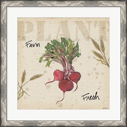 Framed Farmers Feast IV Print