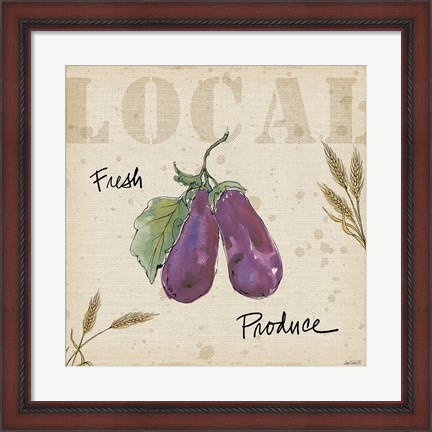 Framed Farmers Feast III Print