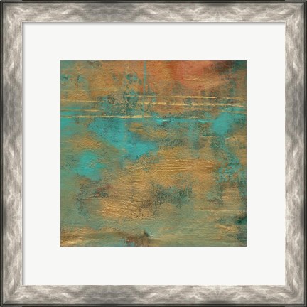 Framed Rustic Elegance Square IV Print