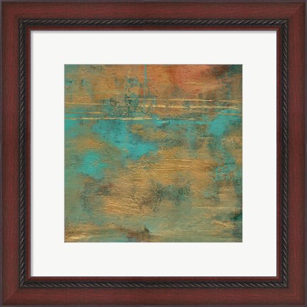 Framed Rustic Elegance Square IV Print