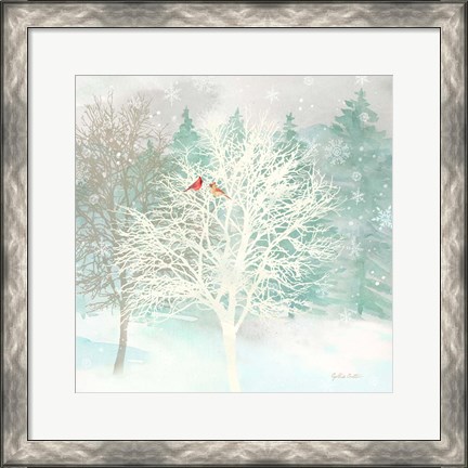 Framed Winter Wonder I Print