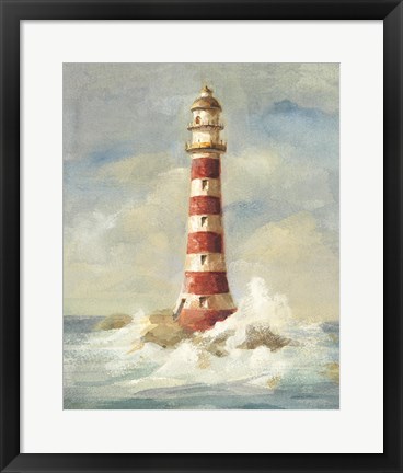 Framed Lighthouse II Print