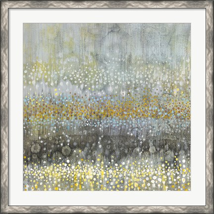 Framed Rain Abstract III Print