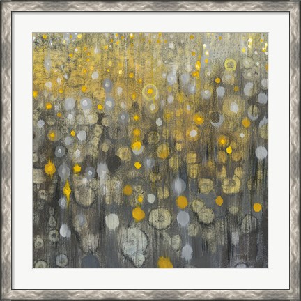 Framed Rain Abstract VI Print