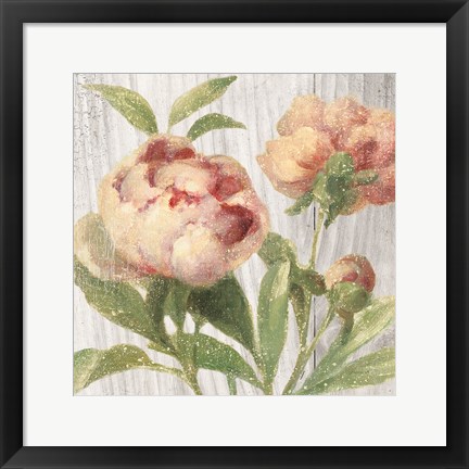 Framed Scented Cottage Florals I Crop Print