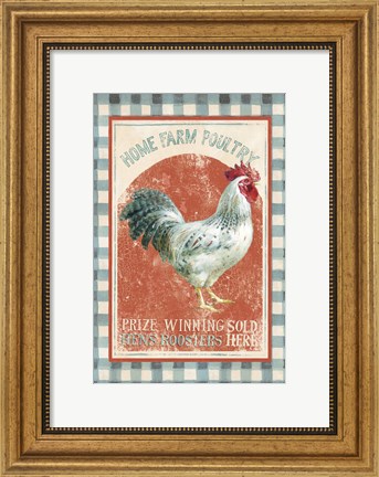 Framed Farm Nostalgia VIII v2 Print