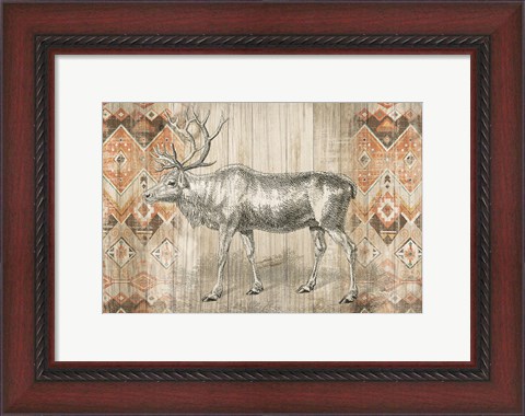 Framed Natural History Lodge Southwest IX Print