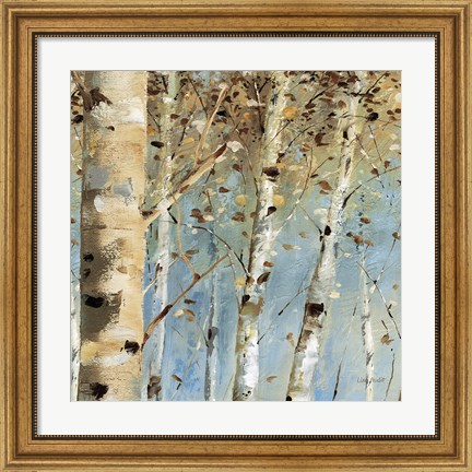 Framed White Forest IV Print