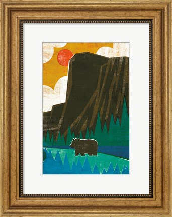 Framed Big Sky IV No Words Print