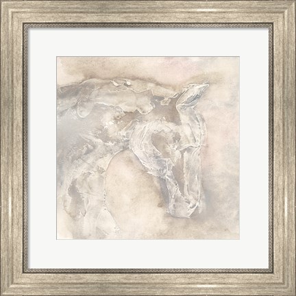 Framed Gray Head III Print