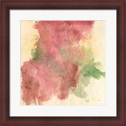 Framed Rouge Growth II Print