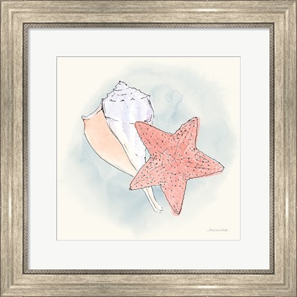 Framed Sea Life II Print