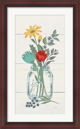 Framed Blooming Thoughts XI no Words Print
