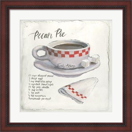 Framed American Diner IV Print