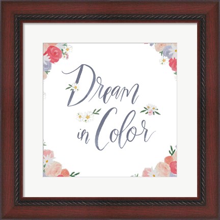 Framed Dream in Color Print