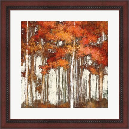 Framed October Woods Light Print