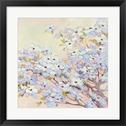 Framed Spring Dogwood I Print