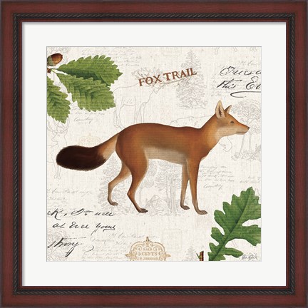 Framed Lodge Collage VI Print