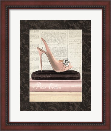 Framed Fashion Magazine III Border Print