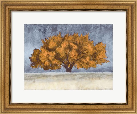 Framed Golden Oak Print