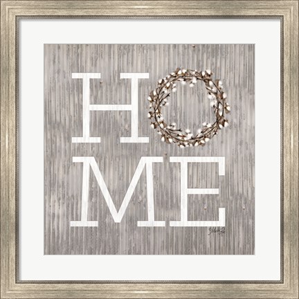 Framed Home Print