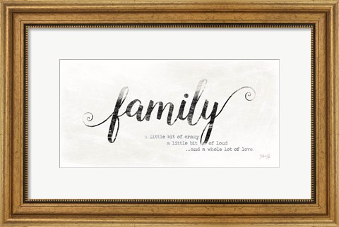 Framed Family Print