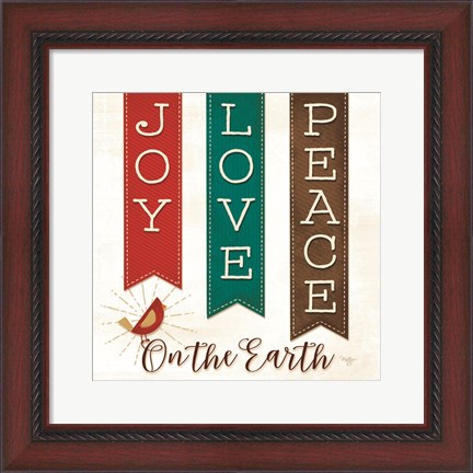 Framed Peace on Earth Print