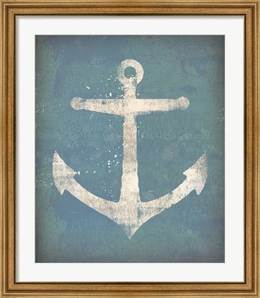 Framed Anchor v2 Print