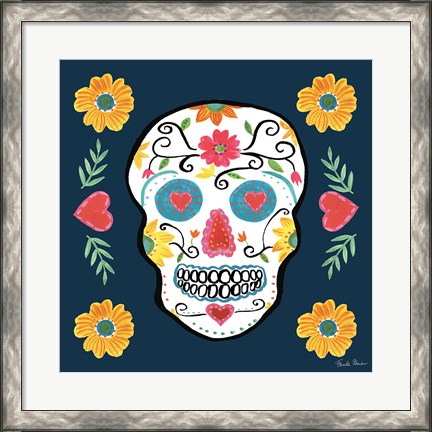 Framed Day of the Dead IV Print