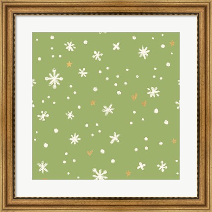 Framed Christmas Bloom Step 05A Print