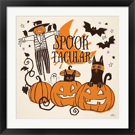 Framed Spooktacular V Print