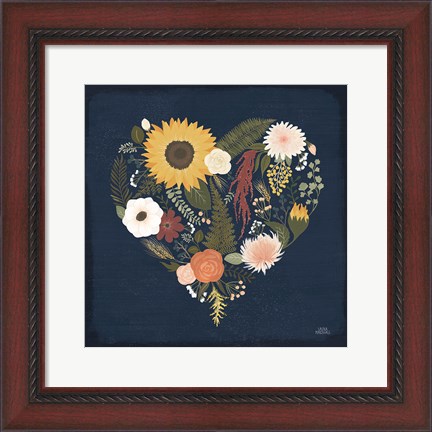 Framed Autumn Romance X Print