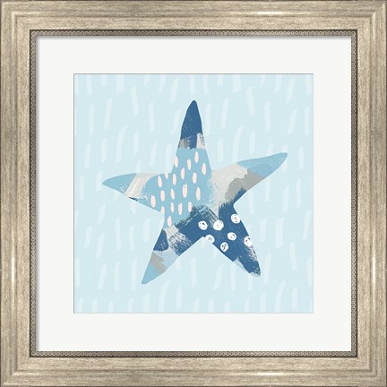 Framed Coastal Cool II Print