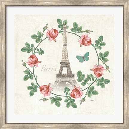 Framed Paris Arbor VII Print