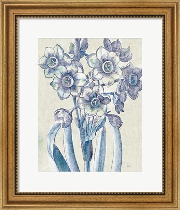 Framed Belle Fleur IV Crop Print