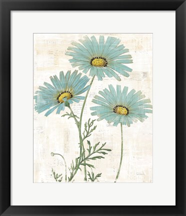 Framed Bloemen Boek IV Print