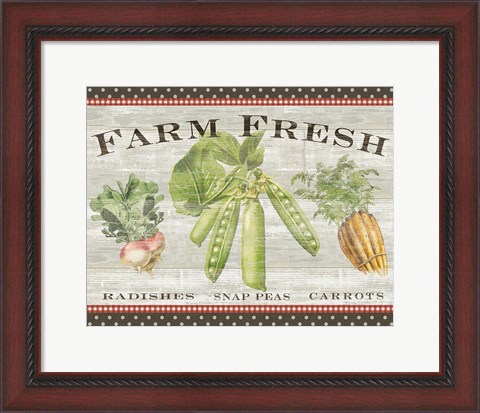 Framed Farm Fresh Print