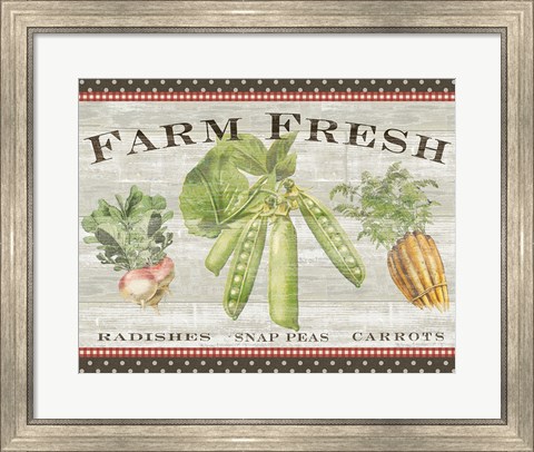 Framed Farm Fresh Print