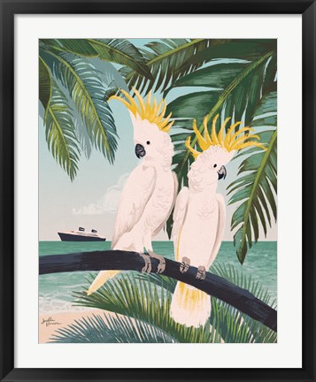 Framed Welcome to Paradise IX Print