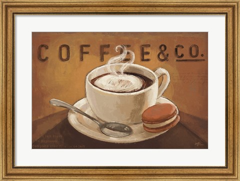 Framed Coffee and Co V Print