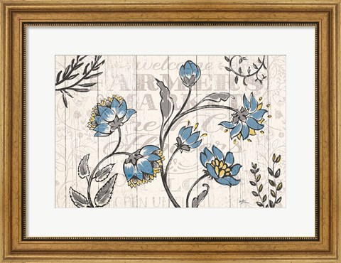 Framed Blooming Season III Print