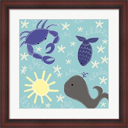 Framed Baby Sea Print