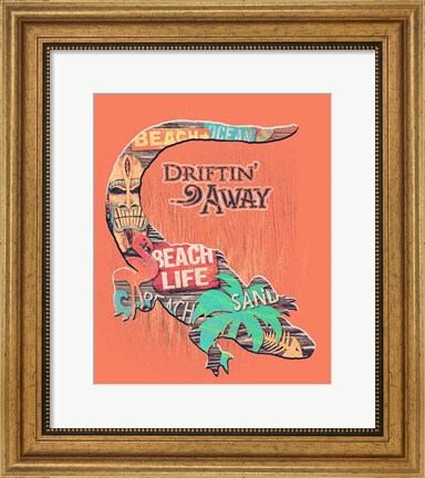 Framed Gator Print