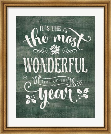 Framed Most Wonderful Time of the Year Print