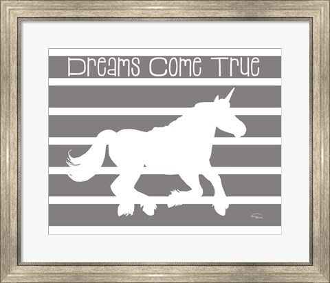 Framed Dreams Come True Print